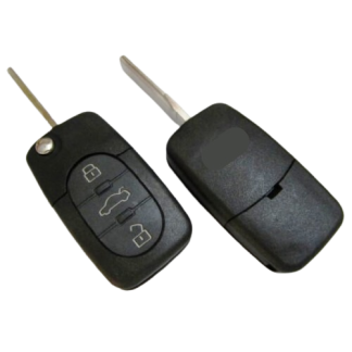 Nuotolinio valdymo raktas - skirtas Audi A2 | A3 | A4 | A6 | A8, (2/3 mygtukai)