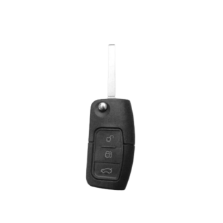 Trijų mygtukų raktas su nuotoliniu valdymu, skirtas Ford Focus | Mondeo | Fiesta | Galaxy | C Max | S Max
