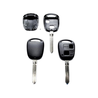 Dviejų mygtukų rakto korpusas - skirtas Toyota Camry | Celica | Colorado | RAV 4 | Picnic | Prius
