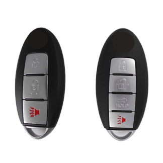 Trijų /keturių mygtukų rakto korpusas - skirtas Nissan Cube | Micra | Qashqai | Juke
