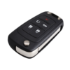 Penkių mygtukų rakto korpusas - skirtas Chevrolet Cruze | Aveo