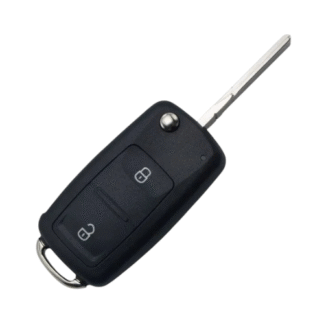 2 mygtukų rakto korpusas - skirtas Volkswagen, Seat, Skoda