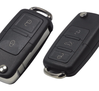 Dviejų / trijų mygtukų nuotolinio valdymo raktas - skirtas Volkswagen | Seat | Skoda