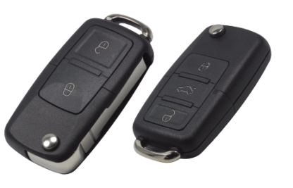 Dviejų / trijų mygtukų nuotolinio valdymo raktas - skirtas Volkswagen | Seat | Skoda
