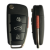 Keyless go, 4 mygtukų raktas tinkantis - Audi A3 | Q2L | Q3