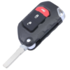 Raktas - tinkantis Jeep Wrangler, 3 mygtukai