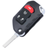 4-ių mygtukų raktas, skirtas Jeep Wrangler