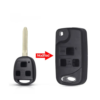 Toyota automobiliam skirtas modifikuotas raktas, 3 mygtukai