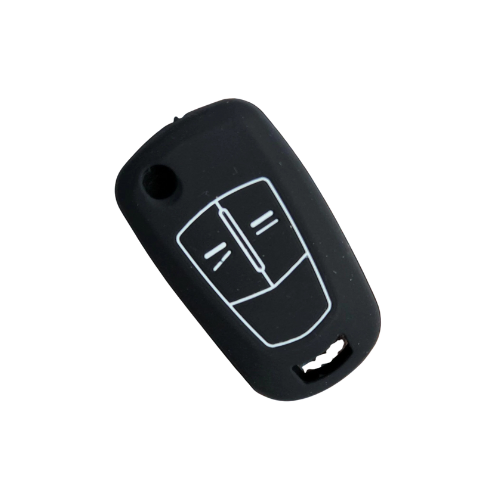 3-jų mygtukų silikoninis Raktų dėklas, skirtas Opel