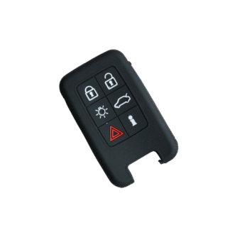 6-ių mygtukų silikoninis Raktų dėklas, skirtas Volvo