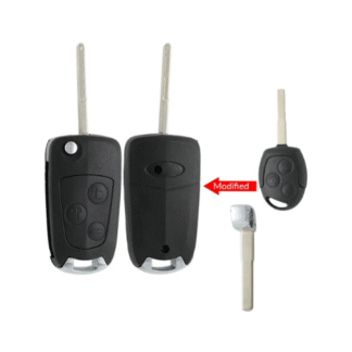 Modifikuotas rakto korpusas - skirtas Ford Focus | Fiesta | Mondeo | C-Max | S-Max | Galaxy
